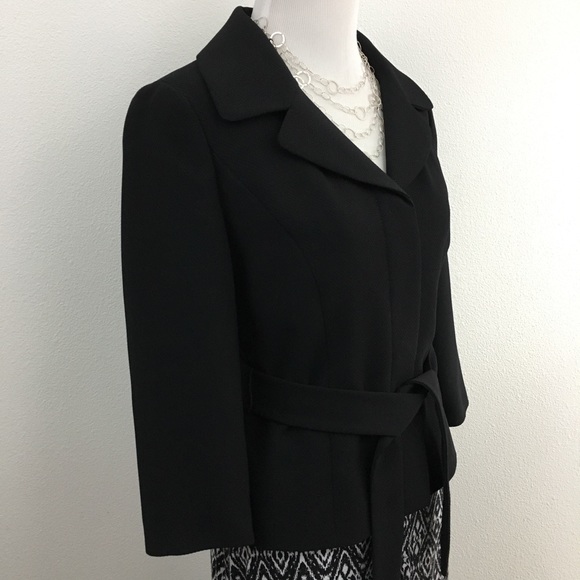 Loft | Black Textured Blazer Jacket - Picture 5 of 10